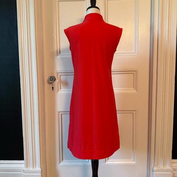 Jude Connally Kristen Dress Jude Cloth Sleeveless Poppy Orange Small EUC - Picture 11 of 11